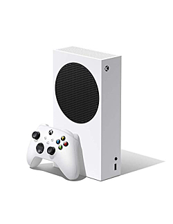 Microsoft Xbox Series S 512GB Game All-Digital Console + 1 Xbox Wireless1 Controller, White - 1440p Gaming Resolution, 4K Streaming Media Playback, WiFi (Renewed)