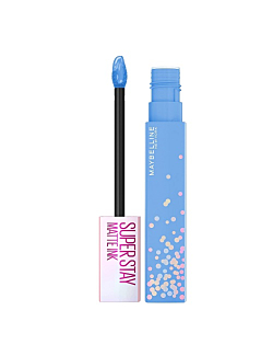 Maybelline New York Super Stay Matte Ink Liquid Lipstick, Transfer-Proof, Long-Lasting, Limited-Edition Birthday-Cake-Scented Shades, Birthday Babe, 0.17 fl oz