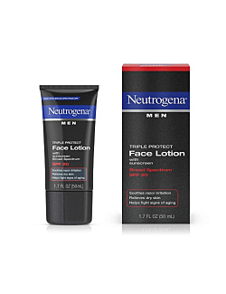 Neutrogena Triple Protect Face Lotion for Men, SPF 20, 1.7 Ounce