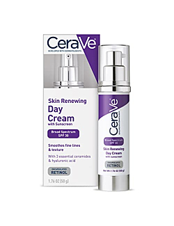 CeraVe Anti Aging Face Cream with SPF 30 Sunscreen | Anti Wrinkle Cream for Face with Retinol, SPF 30 Sunscreen, Hyaluronic Acid, and Ceramides | 1.76 Ounce