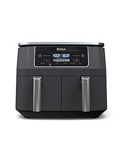 Close-up Ninja DZ201 Foodi Air Fryer with transparent Background