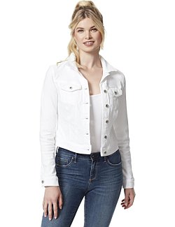 Jessica Simpson Plus Size Denim Jacket - Classic Button Front Style