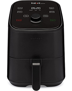 Instant Pot Vortex 4-in-1, 2-quart Mini Air Fryer Oven Combo with Customizable Smart Cooking Programs, Nonstick and Dishwasher-Safe Basket, Includes Free App with over 1900 Recipes, Black