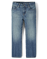 The Children's Place Boys Basic Bootcut Jeans,Pierce Wash Single,8