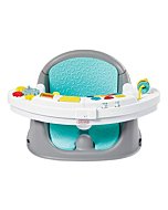 Infantino Music & Lights 3-in-1 Discovery Seat and Booster - Convertible Booster, Infant Activity seat and Feeding Chair with Electronic Piano for Sensory Exploration, for Babies and Toddlers