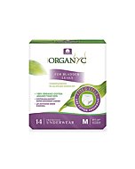 Organyc Bladder Control Underwear for Women - Organic Cotton Protective Underwear for Incontinence, Leak Protection, Odor Protection and Sensitive Skin, FSA/ HSA Eligible, Medium, 14 Count