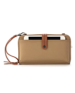 The Sak Esperato Recycled Nylon Large Smartphone Crossbody (Khaki)