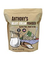 Anthony's Heavy Cream Powder, 1 lb, Batch Tested Gluten Free, No Fillers or Preservatives, Keto Friendly, Product of USA