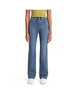 Levi's Women's Ribcage Bootcut Jeans, Summer Slide-Light Indigo, 27