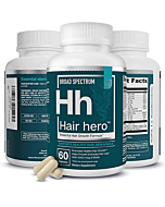 Essential Elements Hair Hero - Hair Supplement for Women and Men - Powerful Hair Vitamin Formula for Hair Growth & Thickness - Healthy Hair, Skin, and Nails Product - 5000 mcg Biotin