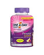 One A Day Women’s Prenatal Multivitamin Gummies Including Vitamin A, Vitamin C, Vitamin D, B6, B12, Folic Acid & more, 120 Count, Supplement for Before and During Pregnancy