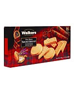 Walkers Shortbread Pure Butter Traditional Assortment, Traditional Butter Shortbread Cookies, 17.6 Ounce, Assorted