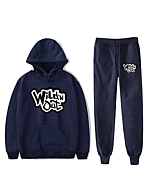 KHJYAKSC Wild 'n Out Merch Hoodie Suit Man/Woman Hip Hop Hoodies Fans Sweatshirts Printed Casual (Navy,XXS)