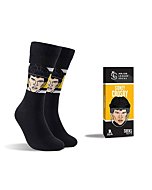 Major League Socks - Pittsburgh - Sidney Crosby Player Sock, Novelty Hockey Fan Gift, Unisex, One Size (7-13), Collectible, Apparel, Merchandise