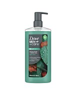 Dove Men+Care Body Wash Eucalyptus + Cedar Oil to Rebuild Skin in the Shower with Plant-Based Cleansers and Moisturizers 26 oz