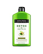 John Frieda Detox and Repair Shampoo, 8.45 Ounce Shampoo with Nourishing Avocado Oil and Green Tea