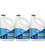 CloroxPro Clorox Germicidal Bleach, 121 Ounce Bottle, Pack of 3 (Package May Vary)