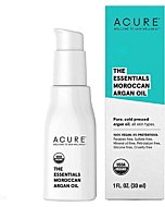 Acure The Essentials Moroccan Argan Oil | 100% Vegan | Versatile - For Any Skin & Hair Care Regimen | Pure, Cold Pressed & Rich in Vitamin E - Hydrates & Restores | 1 Fl Oz