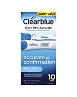 Clearblue Clearblue Pregnancy Test Combo Pack, 10ct - 2 Digital with Smart Countdown & 8 Rapid Detection - Super Value Pack