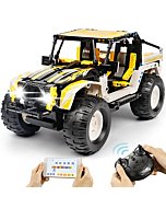 Remote & APP Control Jeep Building Toys for Boys - Erector Sets STEM Projects for Kids Age 8-12, Birthday Gifts for Boys 6 7 8 9 10 11 12 Year Old