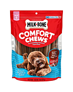 Milk-Bone Mini Comfort Chews, Dog Treats with Unique Chewy Texture and Real Beef, 6 Mini Chews (Pack of 5)