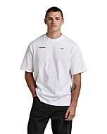 G-Star Raw Men's Boxy Premium Oversized T-Shirt, White