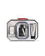 Victoria's Secret Platinum 3 Piece Luxe Fragrance Gift Set: 1.7 oz. Cologne, Travel Lotion, & Candle