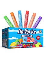 Fla-Vor-Ice Popsicle Variety Pack of 1.5 Oz Freezer Bars, Assorted Flavors, 100 Count