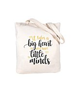 CARAKNOTS Teacher Bag Teacher Gifts for Christmas Teacher Appreciation Gifts for Women Teacher Tote Bag Canvas Teacher Bags and Totes with Pocket Teacher Christmas Birthday Graduation Gifts Cotton