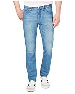 Calvin Klein Men's Slim Fit-Jeans, Hard Blue Bison, 36W x 32L