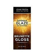 John Frieda Brilliant Brunette Luminous Glaze, Colour Enhancing Glaze, Designed to Fill Damaged Areas for Smooth, Glossy Brown Color, 6.5 Ounce (Packaging May Vary)