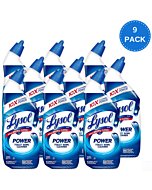 Lysol Power Toilet Bowl Cleaner Gel For Cleaning and Disinfecting Stain Removal