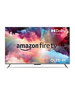 Amazon Fire TV 75" Omni QLED Smart TV with a vibrant picture