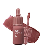 Peripera Ink the Velvet Lip Tint, Liquid Lip (0.14 fl oz, 017 ROSY NUDE)