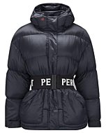 Perfect Moment, Women’s Over Size Parka II, XL, Black/Snow White