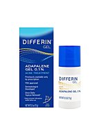 Acne Treatment Differin Gel, 30 Day Supply, Retinoid Treatment for Face with 0.1% Adapalene, Gentle Skin Care for Acne Prone Sensitive Skin, 15g Pump (Packaging May Vary)