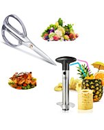 Newness Pineapple Corer and Kitchen Shears