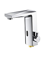 LEPO Touchless Sink Sensor Faucet, Automatic Motion Sensor Bathroom Sink Faucet Single Handle Brass Faucets Ideal for Kitchen Bathroom Basin Hotel