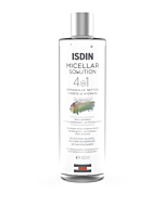 ISDIN Micellar Solution, 4 in 1 Makeup Remover, Cleanser, Hydrating Toner - Suitable for Sensitive Skin, 13.5 Fl. Oz