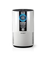 Shark HP102PET Clean Sense Air Purifier for Home, Allergies, Pet Hair, HEPA Filter, 500 Sq Ft, Small Room, Bedroom, Captures 99.98% of Particles, Pet Dander, Fur, Allergens & Odor, Portable, White