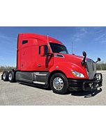 Sleek 2020 Kenworth T680 diesel tractor truck with sleeper cab in excellent condition.