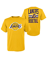 Outerstuff Los Angeles Lakers Youth Slogan Back Print T-Shirt (as1, Alpha, l, Regular, Large) Yellow