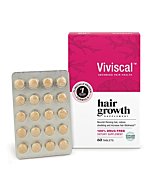 Viviscal Hair Growth Supplements for Women to Grow Thicker, Fuller Hair, Clinically Proven with Proprietary Collagen Complex, 60 Count (Pack of 1), 1 Month Supply