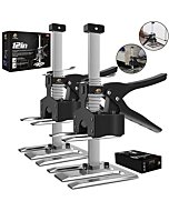 XClifes Labor-Saving Handle 2 Pack, 12 in Construction Jack, Wall Tile Locator, Multi-Function Height Adjustment Lifting Device, Door Panel Lifting Cabinet Jack,Raised by 6.69 in,Load 500 LBS