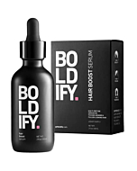 BOLDIFY Hair Growth Serum, Contains 30 Natural Hair Boosters + 4 Clinically Proven Peptides, Hair Serum for Hair Growth, All Natural Scalp Treatment, Hair Growth Oil for Women & Men, Lightweight Non-Greasy Serum for All Hair Types - 2 oz.