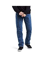 Levi's Men's 505 Regular Fit Jeans (Also Available in Big & Tall), Medium Stonewash, 34W x 32L