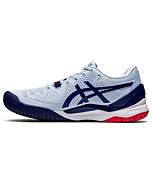 ASICS Women's Gel-Resolution 8 Tennis Shoes, 8, Soft Sky/Dive Blue