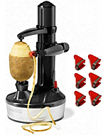 Starfrit Rotato Express 2.0 Electric Peeler: Effortlessly peel fruits & vegetables.