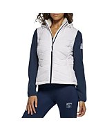 Tommy Hilfiger Sport Women's Long Sleeve Zip Up Windbreaker, White/Navy, Medium