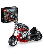 LEGO Technic Motorcycle 42132 Building Toy Set for Kids, Boys, and Girls Ages 7+ (163 Pieces)